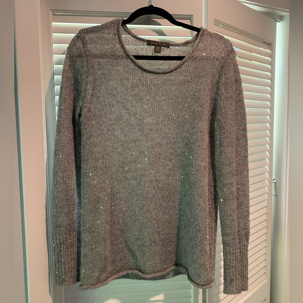 Festive Tommy Bahama sequined sweater S